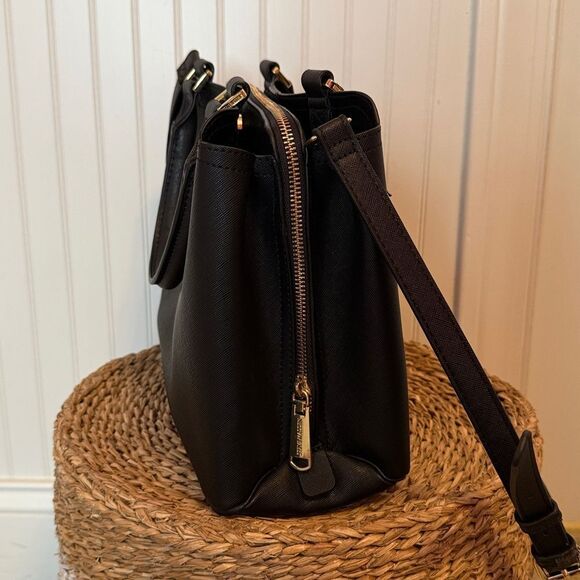 Steve Madden Elegant Black Handbag - Great Condition - Picture 3 of 10